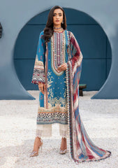 Lawn - La Elise - Elora - Unstitched - LE24#007 - Iris