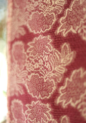 Pashmina Kaani Jamawar Scarf D - 16 - Maroon