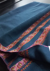 Pure Pashmina Shawl PPS#12369 - Blue