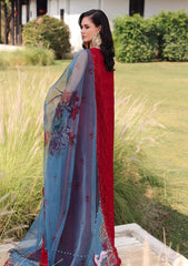 Lawn - Afrozeh - Unstitched 25 - AL#04 - Glacis