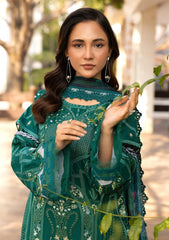Lawn - Tessa - Luxury Lawn 25 - D#06 - Emerald Veil