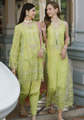 Lawn Collection - Saadia Asad - Eid Handwork - Laserkari - D#9