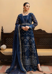 Formal Collection - Zuha - Andaaz e Jahan - Festive - D#03 - Sapphire Blue