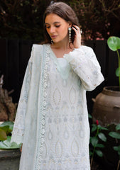Lawn - Marjjan - Seraya - Embroidered 25 - MBL#18-A - MINT GREEN