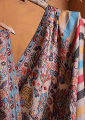 Pashmina Jamawar Shawl D#01 - Skin