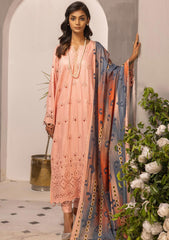 Winter Collection - Mahee's - Exclusive- Embroidered Sateen Marina - MEM#04