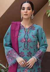 Winter Collection - Rang Rasiya - Carnation - Winter Shawl Karandi - D#01