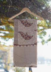 Wool Ari Work Shawl D - 1D - Skin