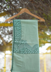 Pashmina Emboridered Shawl D - 171 - P GREEN
