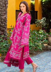 Lawn - Marjjan - Seraya - Embroidered 25 - MBL#22-B - FUSHCIA PINK