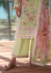 Lawn - AJR Couture - Printed Chikankari 26 - Riwa