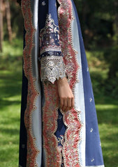 Winter Collection - Qalamkar - Qlinekari - Linen 24 - QLK24#06 - Cadhla