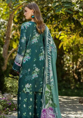 Lawn - Elaf Premium - Print Chikankari 25 - ELK-07B JADE EMBRACE
