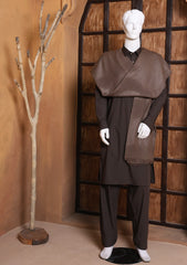 Men Shawls - Wool Shawls - D#01 - Brown