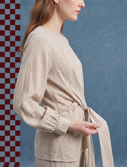 Pret - Moven - Knot Waist Co-Ord Set - Skin