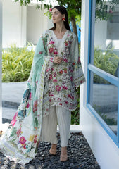 Lawn - Elaf Premium - Santorini Prints 26 - EPN#09B - CHANTILLY