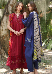 Lawn - Noor by Saadia Asad - Eid Luxe - Printedkari 25 - D#3-A