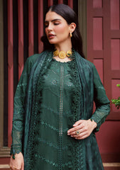 Winter - Marjjan - Bella 25 - Embroidered Karandi - MWK#37 B - GREEN