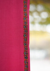Pashmina Emboridered Shawl D - 173F - BROWN