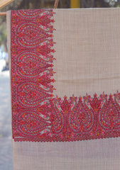 Pashmina Emboridered Shawl D - 123 - D Skin