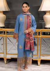 Winter Collection - Rang Rasiya - Carnation Khaddar Shawl - Malaha - D#05