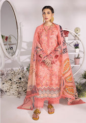 Lawn Collection - Rang Rasiya - Breeze - D#03 Salmon