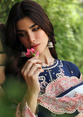 Winter Collection - Qalamkar - Qlinekari - Linen 24 - QLK24#06 - Cadhla