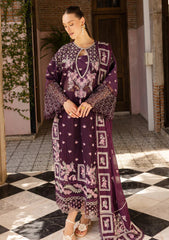 Lawn - Marjjan - Ruhi - Unstitched 25 - MLL-06 A (PURLPLE)