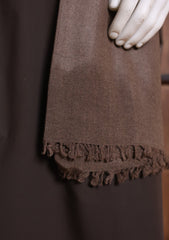 Men Shawls - Wool Shawls - D#01 - Brown