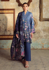 Winter - Sahar - Elara - Fall Printed - 3 Pcs - AW1-25-02 - Pink Sky Garden