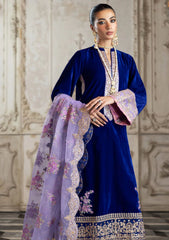 Winter Collection - Zainab Chottani - Velvet Unstitched 24 - D#2 - Sifra