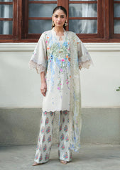 Lawn - Roheenaz - Whispered Florals 26 - RWF#13B - Pale Peony