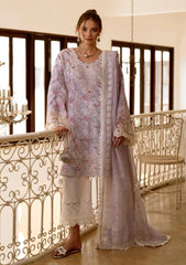 Lawn - Alif - AJR Printkari 25 - PK#01 - Pearl