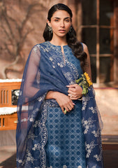 Lawn Collection - Cross Stitch - Eid Lawn - CEL24#05 - ANTIQUE ROYAL