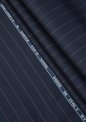 Guabello Super 130's Wool Fabric - Blue