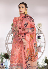 Lawn Collection - Rang Rasiya - Breeze - D#03 Salmon