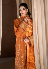 Winter - Coral - Rangrez The Linen Edit 26 - CRA#01-B - Sahar