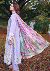 Lawn - Mushq - Hemline Secret Garden 26 - Beyond The Garden Gate - MHS#207 - Hidden Dahlia