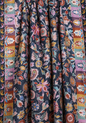 Pashmina Kalamkari Printed Ari Work Scarf D#06 - Multi