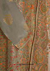 Pret - Dastaan e Rumaan - Stitched 25 - D#07 - AUTUMN VIEWS