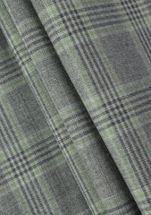 Zegna Ermenegildo Milan The Royal Uomo Wool Fabric - D Grey