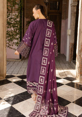 Lawn - Marjjan - Ruhi - Unstitched 25 - MLL-06 A (PURLPLE)