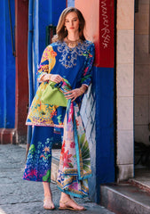 Lawn - Mushq - Hemline - La Dolce - Prints Vol-2 - HUN25#10A - FLOWER OF LIFE