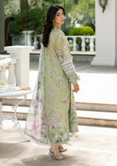 Lawn - Elaf Premium - Signature Embroidered 26 - Vol II - ESG#06A - JADE