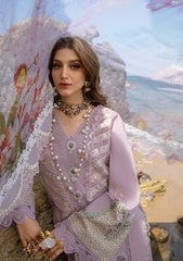 Lawn Collection - Saira Shakira - Crimson - Lawn 24 - D#3B - Lillie de Jong - Amethyst