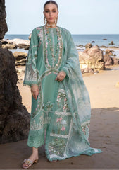 Lawn Collection - Saira Shakira - Crimson - Lawn 24 - D#6A - Winds of Eden - Jade