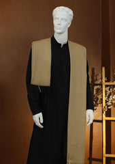 Men Shawls - Wool Shawls - D#13 - Fawn