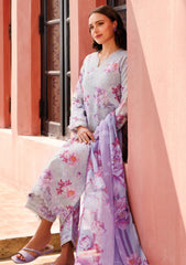 Lawn - Farasha - Aurea - Eid Summer 25 - Rosy Mist