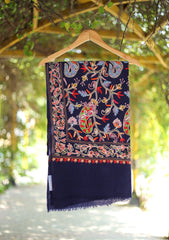 Ari Work Pashmina Scarf D - 15 - Blue