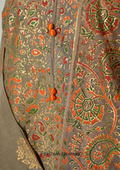 Pret - Dastaan e Rumaan - Stitched 25 - D#07 - AUTUMN VIEWS